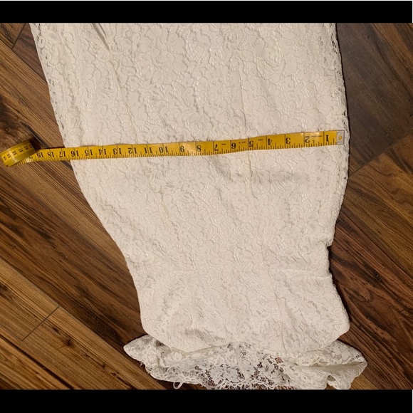 lulu’s White Lace Maxi Dress - Picture 6 of 7